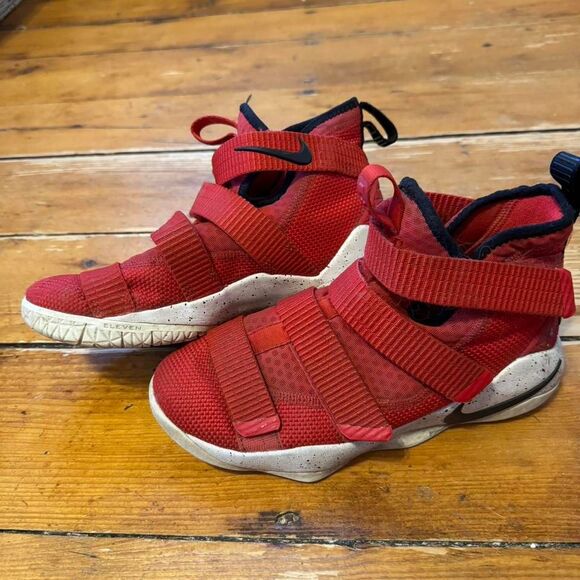 Nike Other - Nike LeBron James Soldier XI University Red Sz 5Y